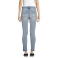 thumbnail image 3 of Time and Tru Women's High Rise Skinny Jeans, 3 of 6