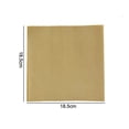 thumbnail image 3 of MEIBUTYUP Greaseproof Kraft Food Wrapping Paper Khaki Disposable Tableware Paper, 3 of 4