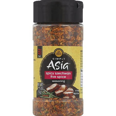 Simply Asia Spicy Szechwan Five Spice Seasoning, 2.75 oz, (Pack of 6)