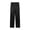 Black, variant on Men's Pajama Pants with Drawstring Soft Silk Lounge & Sleep Pants Satin Pjs Bottoms for Men, Up to 3XL