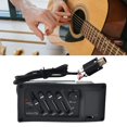 thumbnail image 4 of Ecualizador de guitarra de 4 bandas, gran rango de recogida, sintonizador amplificador preamplificador de guitarra acústica de alta sensibilidad para mejorar, 4 of 5