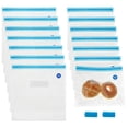 thumbnail image 1 of Vacuum Sealer Bags Reusable Food Storage Freezer Zipper Pouch (14pcs ), 1 of 10