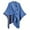 Blue, variant on Wancir Women's Shawl Wrap Poncho Ruana Cape Open Front Cardigan Shawls for Fall Winter