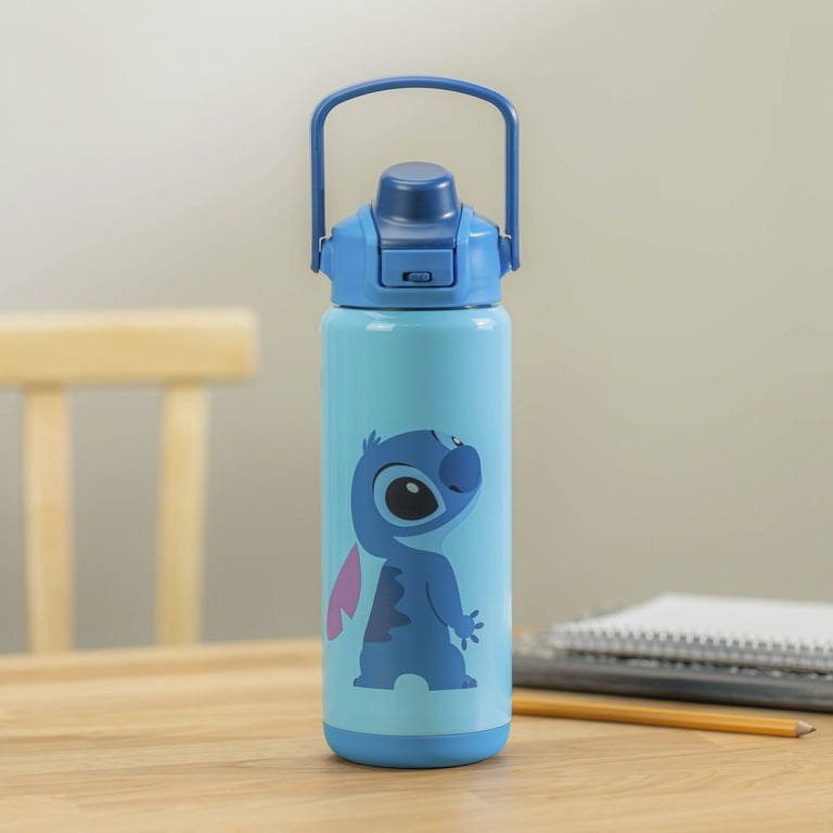 Stitch Water Bottle with Straw – Reusable Kids 600ml PP – Blue – Official  Merchandise by Polar Gear …See more Stitch Water Bottle with Straw –