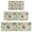 Pioneer Flower Floral-1, variant on Pioneer Flower Floral Print Pattern Kitchen Rugs Sets Of 3,Kitchen Runner Rugs Non Skid Washable,Decorative Kitchen Floor Mats for Kitchen,Sink,Laundry,17"x30"+ 17"x47" + 17"x59"