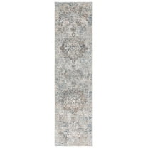 SAFAVIEH Winston Carmella Medallion Runner Rug, Beige/Grey, 2'2" x 8'