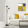 thumbnail image 3 of Globe Electric Delilah 72" Torchiere Metal Floor Lamp, 3 of 8