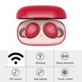 thumbnail image 4 of Kuymtek Auriculares Nokia E3100 TWS Auriculares inalámbricos compatibles con Bluetooth 5.0 (Rojo), 4 of 8