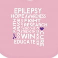 thumbnail image 4 of Inktastic Epilepsy Awareness Walk Shirt Boys or Girls Baby Bib, 4 of 4