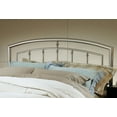 thumbnail image 3 of Hillsdale Furniture Claudia Transitional Metal Low Profile Panel Bed, Full, Matte Nickel, 3 of 3