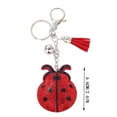thumbnail image 3 of Ladybug Keychain Adorable Fruit Insect Keychain Designss For Backpack Gifts And Couples, 3 of 6