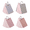 A, variant on KYAIGUO 3.5x2inch Student Note Pad, Different Color Easy to Carry Ring Buckle Design Notepad 4PCS