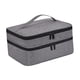 thumbnail image 2 of Organizador de esmalte de uñas Bolsa Bolsa de gran capacidad Multipureze soporte de esmalte de uñas Bolsa cosmética para arte de uñas kit de uñas kit Gris, 2 of 8