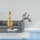thumbnail image 2 of Figura de guepardo,Figura de guepardo dorado,adorno de escritorio moderno,Adorno de mesa con estatua de guepardo realista,Figuras de búho,Figuras de búho,animales, 2 of 8