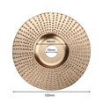 thumbnail image 1 of Muela abrasiva de pulido de acero de disco de talla de madera para amoladora angular Ndcxsfigh Para estrenar, 1 of 2