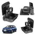 thumbnail image 1 of Portavasos Trasero Portavasos Trasero Reposabrazos de consola central, soporte trasero para bebidas para Jetta Golf 6 MK6 (negro), 1 of 8