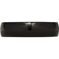 thumbnail image 4 of Stainless Steel 6mm Black Ip-Plated Polished Band (Size 11.5) Made In China sr312-11.5, 4 of 6