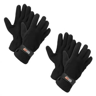 Black Stallion Fuzzyhand Polar Fleece Winter Gloves Large