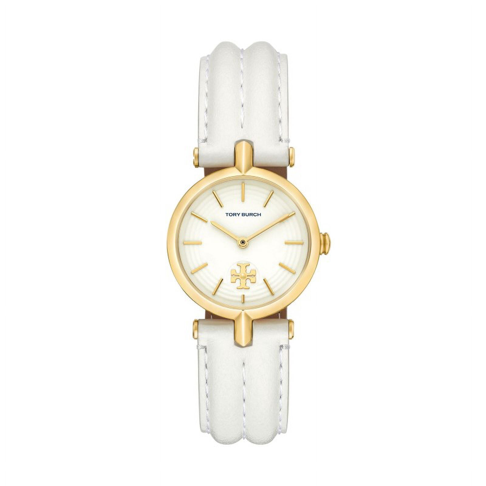 Tory Burch Kira TBW2045 White Dial Gold Tone Bracelet 30MM 
