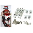 thumbnail image 4 of 4PCS Aluminum Front & Rear RC Shocks Absorber & Shock Towers Bracket Mount Upgrades Parts for WPL C14 C24 MN D90 D91 99S -, 4 of 9