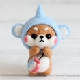 thumbnail image 3 of Cute Dog Pattern Handmade DIY Poke Wool Felts Material Production Package, 3 of 6