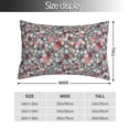 thumbnail image 2 of Fotbe Daisies Flowers Funda de Almohada Decorativa Estilo Occidental, Lujo en Algodón, Fundas para Almohadas King, Cojín Estampado para Decoración del Hogar-14"x20", 2 of 6
