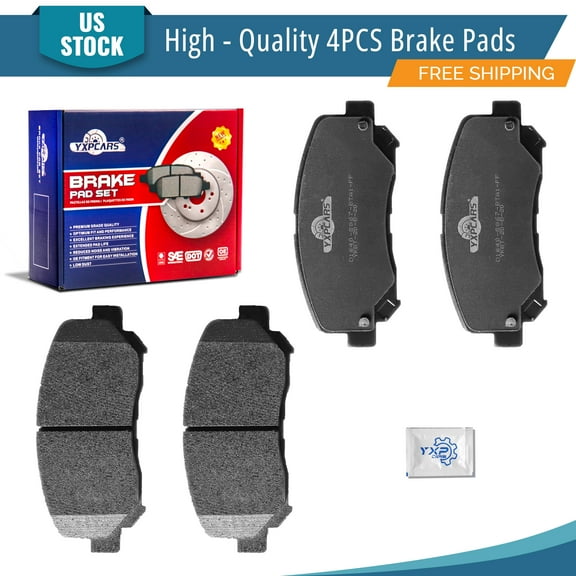 YXPCARS 4PCS Ceramic Brake Pads(Front) for Chrysler 200 2015-2017 Models w/ 12 inch (305mm) Front Rotors ONLY Dodge Dart 2013-2016 All Models (D1640)