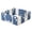 Dark Blue,White, variant on Kids and Toddlers' Playpen,Kids Activity Center Safety Play Yard for Indoor&Outdoor,Portable,Plastic,Grey&White,14 Panels