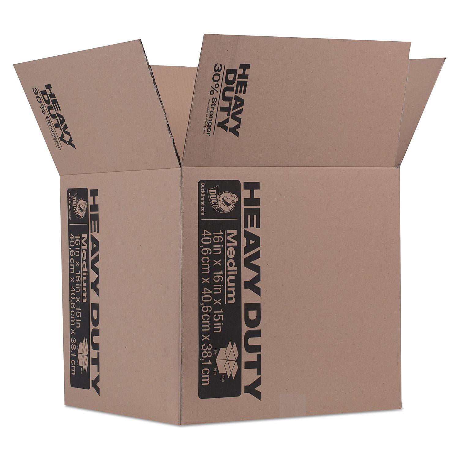 15 LARGE D/W CARDBOARD REMOVAL STORAGE BOXES 18x12x12" 