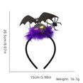 thumbnail image 1 of 1pc, Take Your Halloween Selfies To The Next Level With The Trendiest Cat Bat Pumpkin Headband Photo Props, Halloween Band Halloween Spoof Halloween Headband, Halloween Party Cosplay Supplies, 1 of 5