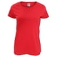 thumbnail image 1 of Fruit of the Loom - Camiseta de manga corta ajustada modelo Lady-Fit Original para mujer (Rojo), 1 of 1