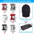 thumbnail image 3 of PTOOTP Black Rubber Mixer Slide Mat for Easy Moving, Non- Home Decor Accessory, 3 of 8