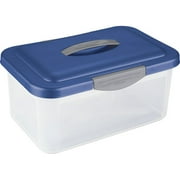 Angle View: Sterilite 7-Qt Medium ShowOff Storage Container, Set of 6