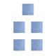 thumbnail image 3 of Inteprter Cinta de diamantes de imitación de cristal, pegatina autoadhesiva, suministros domésticos exquisitos para teléfono de coche, azul claro 8 pegamento termofusible 5piezas, 3 of 6