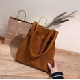 thumbnail image 5 of CoCopeaunts Corduroy Tote Bag for Women Large Shoulder Bag Solid Color Students Vintage Bag Commute Satchel Bag with Pockets, 5 of 6