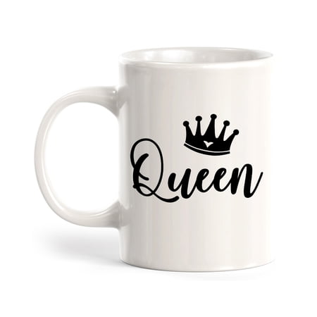 Queen 11oz Ceramic Coffee Mug | Coffee Mugs Ideas for Couples