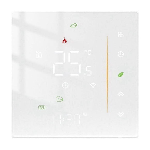 TUYA Smart Thermostat Programmable Home Heating Thermostat WiFi Water Floor Heating Thermostat Temperature Controller,A