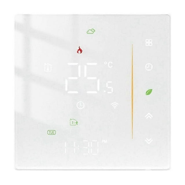 TUYA Smart Thermostat Programmable Home Heating Thermostat WiFi Water Floor Heating Thermostat Temperature Controller,A