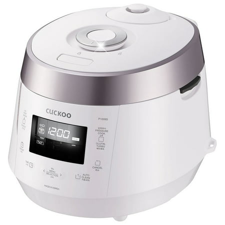 Cuckoo CRP-P1009S White 10-Cup Electric Pressure Rice Cooker, 120v