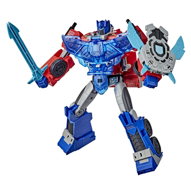Transformers Cyberverse Adventures Optimus Prime Action Figure 2 Accessories Walmart Com Walmart Com