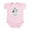Petal Pink, variant on CafePress - Infant Bodysuit - Baby Light Bodysuit, Size Newborn - 24 Months