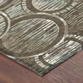 thumbnail image 3 of Addison Rugs Chantille Indoor/Outdoor Transitional Geometric Chocolate Machine Washable Rectangle Rug, 8' x 10', 3 of 8