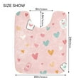 thumbnail image 5 of Yayeee Bath Rug for Bathroom Floor Non Slip Rectangle Fluffy Soft Absorbent Mat, 16"x24", Love in The Air, 5 of 7