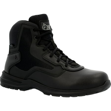 

Rocky Cadet 6 Black Side Zip Public Service Boot Size 9.5(W)
