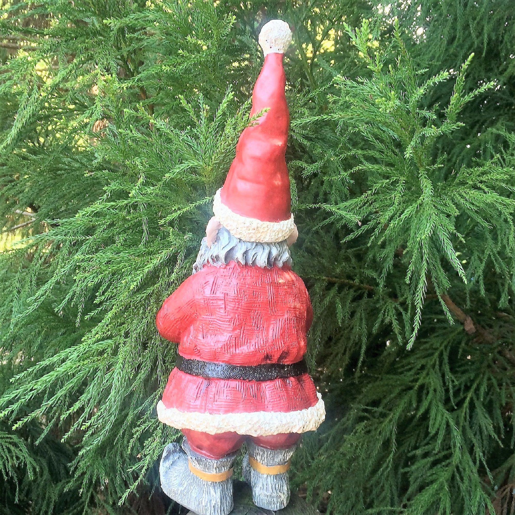 Nowaday Gnomes - Holiday "Mrs. Santa Claus" the Christmas Gnome Statue 18"H