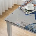 thumbnail image 4 of BANET Square Tablecloth Tablecloths, Polyester Table Cloth Table Cover for Dining/Party white, 4 of 7