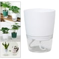 thumbnail image 1 of Macetas de plástico para riego automático macetas de mecha para plantas de interior, Violeta affricano, planta de del , - L, 1 of 7