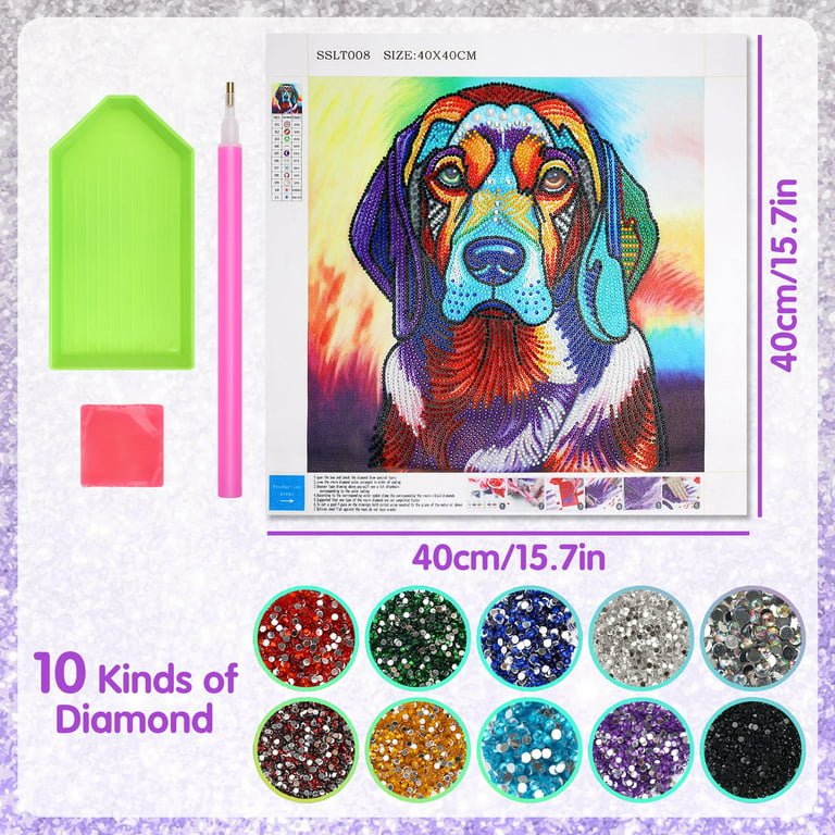 Dream Fun Arts and Crafts for Kids Age 12 11 10 9, Dog Painting Gifts for  Teenage Girls Boys 6-12 Years Old 5D Diamond Art Kits Diamond Embroidery  Kit for 8 9 10 11 Years Old Children 