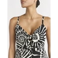 thumbnail image 3 of Sofia Jeans Women's and Women's Plus Tie Front Maxi Dress, Sizes XS-4X, 3 of 4