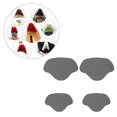 thumbnail image 4 of Plantillas de agarre rápido Sunnimix Almohadilla para el talón del zapato gris, 4 of 8